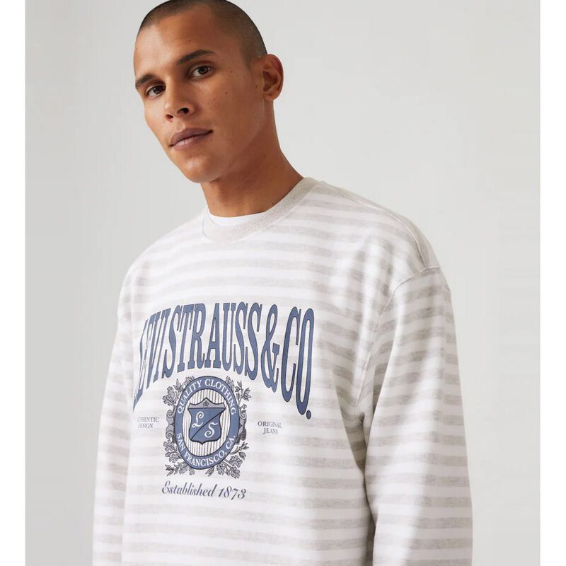 Levi's Relaxed Graphic Long Sleeve Crew Sweatshirt image number 2